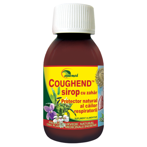 COUGHEND SIROP CU ZAHAR 100ML