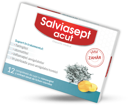 ZDROVIT SALVIASEPT ACUT FARA ZAHAR 12 COMPRIMATE DE SUPT
