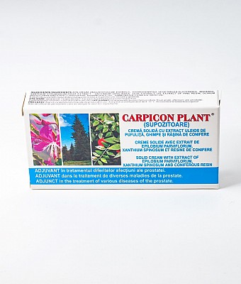 CARPICON PLANT CREMA CU EXTRACTE VEGETALE SI RASINA DE CONIFERE 10 BUC X 1.5G ELZIN imagine noua