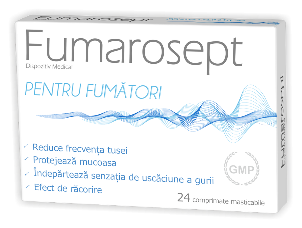 ZDROVIT FUMAROSEPT 24 COMPRIMATE MASTICABILE