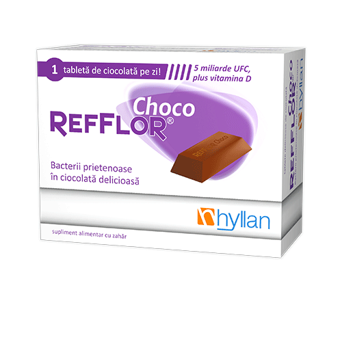 HYLLAN REFFLOR CHOCO 10 TABLETE Choco imagine noua